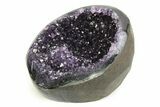 Sparkly Deep-Purple Amethyst Geode - Uruguay #342477-1